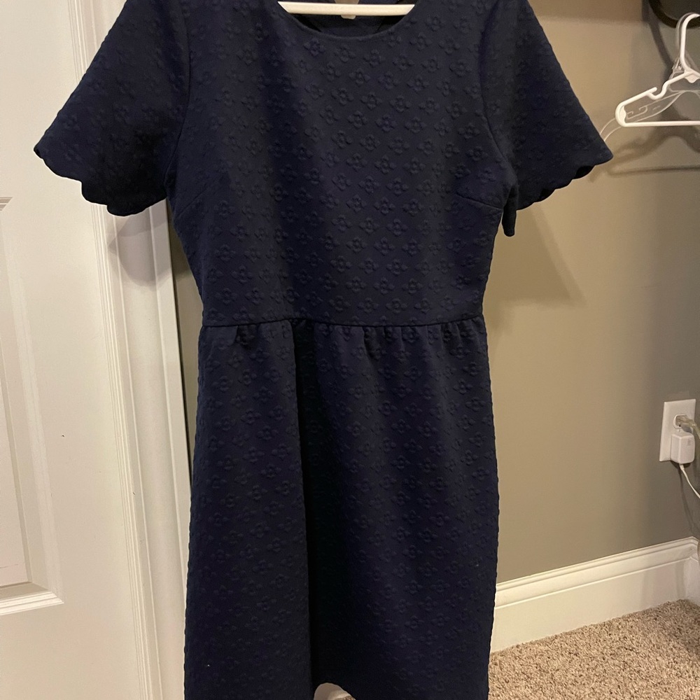 Betsey’s Boutique Short Sleeve Navy Dress. Size XL NWT